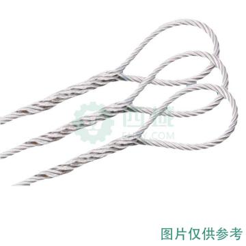 巨力 插编钢丝绳索具(钢芯)，光面有油WDW86*12m 售卖规格：1根