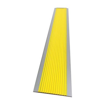 安赛瑞 PVC软胶楼梯踏步止滑条，黄线灰底，6mx25m，1A00060 售卖规格：1条