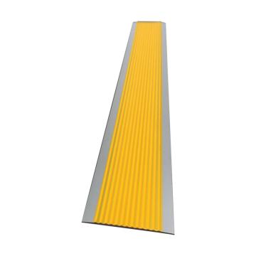 安赛瑞 PVC软胶楼梯踏步止滑条，橙黄灰底，6cmx1m，1A00061 售卖规格：1条