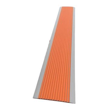 安赛瑞 PVC软胶楼梯踏步止滑条，桔红灰底，6mx25m，1A00074 售卖规格：1条