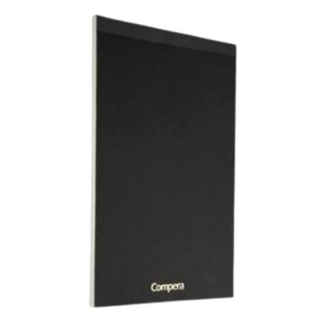 齐心 Compera商务拍纸本，C8205黑 B5 80张 售卖规格：1本