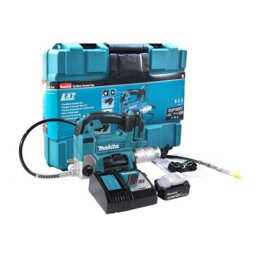 牧田/makita 18V充电式黄油枪填缝枪，DGP180RT ，410ml，1电（5.0Ah）1充 售卖规格：1台