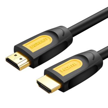 绿联/UGREEN HDMI线连接线，HD101（黄黑 1.5米） 1.4版 30AWG OD7.3MM 支持2K*4K 60HZ 售卖规格：1条