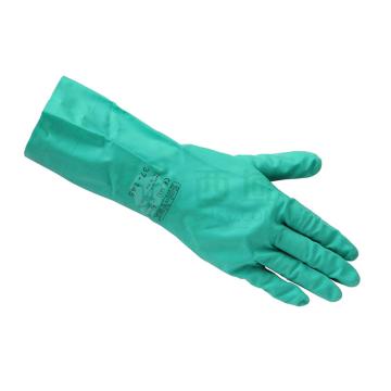 安思尔/Ansell 丁腈防化手套，37-145-8 Sol-Vex耐磨耐刺穿抗化学品手套，12副/袋，144副/箱 售卖规格：1副