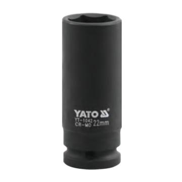 易尔拓/YATO 1/2"六角风动长套筒，YT-1037 17mm 售卖规格：1个
