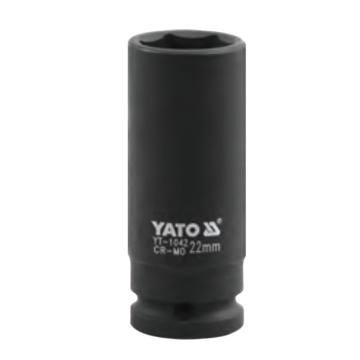易尔拓/YATO 1/2"六角风动长套筒，YT-1030 10mm 售卖规格：1个