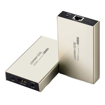 绿联/UGREEN HDMI延长器，40283 120米hdmi转RJ45网口转换器 售卖规格：1个