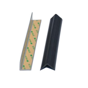安赛瑞 PVC塑料防撞条，台阶包边条，2.5cmx，1米，黑色，1B00105 售卖规格：1条