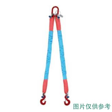 巨力 双腿吊带成套索具，MS2-01T*1M 载重(kg)：1000 长度(mm)：1000 售卖规格：1套