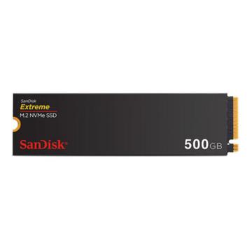 闪迪/SanDisk 固态硬盘，SDSSDX3N-500G 500G SSD固态硬盘 M.2接口PCIe4.0 2280 NVMe协议至尊极速 售卖规格：1块