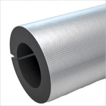哈德威 铝箔开口自粘橡塑B2保温管,内径φ22mm×壁厚20mm×长度1m/根（适用DN15管)