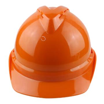 汉盾 V型HDPE透气型安全帽，HD-HT26 橙色 带透气孔，新旋纽帽衬，Y型下颚带 售卖规格：1顶