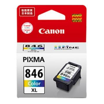 佳能/Canon 墨盒，CL-846XL 彩色 适用MG3080、MG2580、MX498、iP2880 约300页 售卖规格：1个