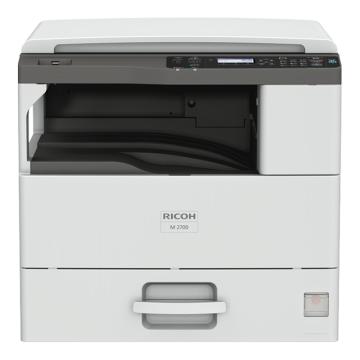 理光/RICOH 黑白数码复合机，M 2700含盖板+单纸盒 A3（双面打印 复印 扫描 网络） 售卖规格：1台