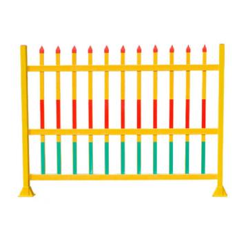 普野 玻璃钢围栏，1000*1000*50mm，黄色 售卖规格：1平方米