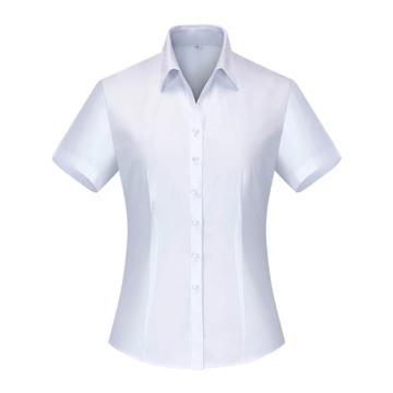 京澜 女士短袖衬衫，JL156 纯棉免烫 售卖规格：1件