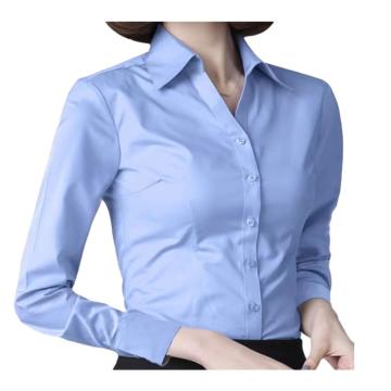京澜 女士长袖衬衫，JL155 纯棉免烫 售卖规格：1件