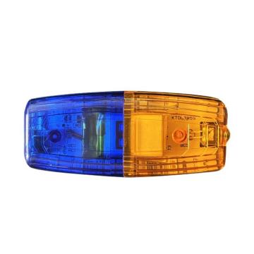 伏兴 肩灯，LED爆闪警示灯，蓝黄色，C1325 售卖规格：1个