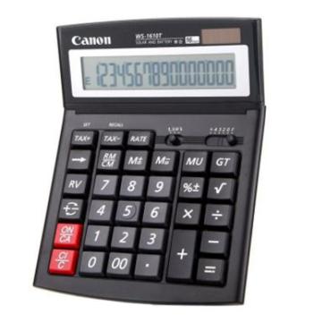 佳能/Canon 计算器，WS-1610T 16位 税率计算器 售卖规格：1个