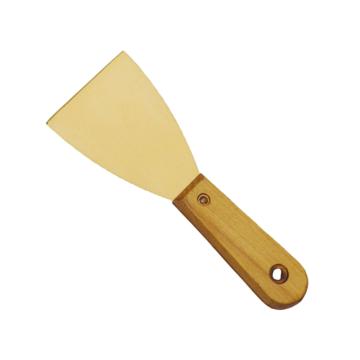 Raxwell 防爆木柄泥子刀，铝青铜，RTAG0074 150*250mm 售卖规格：1把