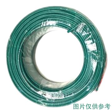 沪安 阻燃单芯软电线，ZR-BVR-2.5mm² 绿 售卖规格：100米/卷
