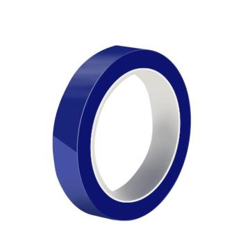 伏兴 桌面定位胶带，6S标识划线胶带警示线，蓝色10mm*66m，C1129-4 售卖规格：1卷