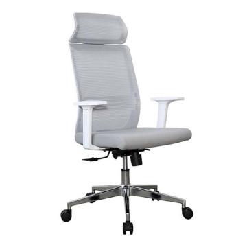 企诺 靠背网椅电脑椅主管椅，QN-DY6906A白框 630W*640D*1230H 售卖规格：1张