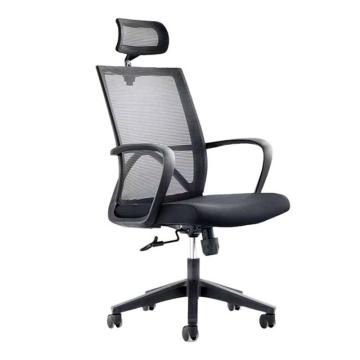 企诺 主管椅靠背椅网椅可升降转椅带头枕椅，QN-DY111A 690W*570D*1225H 售卖规格：1张