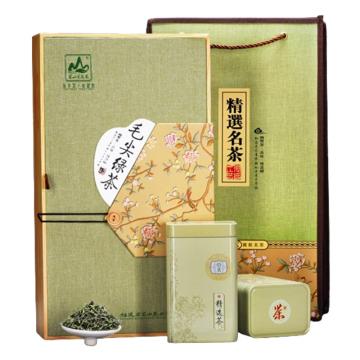 茗山生态茶 茶叶，旗袍毛尖绿茶250g （一件代发） 售卖规格：1盒