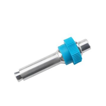 谦华智科 新款锁钳式黄油枪用高压注油枪嘴头，第十代QL-10-1-蓝 螺旋四瓣式，嘴头11.8mm 售卖规格：1个