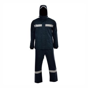 安大叔 警示套装雨衣，LD766/C893，XXXL 深蓝色 售卖规格：1件