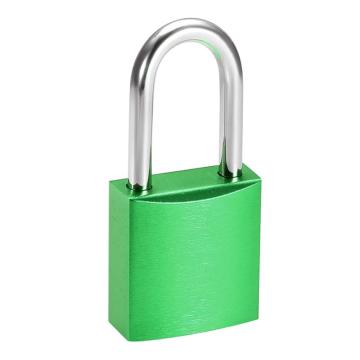 炬芯 铝制挂锁，型号：AL6394D 绿色不通开 锁体宽38mm 锁钩净高38mm 售卖规格：1个