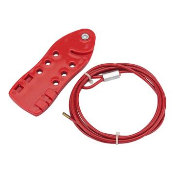 炬芯 鱼形线缆绳锁，型号：LS104 钢缆直径3.3mm 长度2.4米 售卖规格：1个