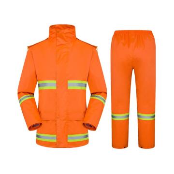 燕王 分体雨衣套装，YW686 2XL 桔黄色 执勤反光，雪克 售卖规格：1套