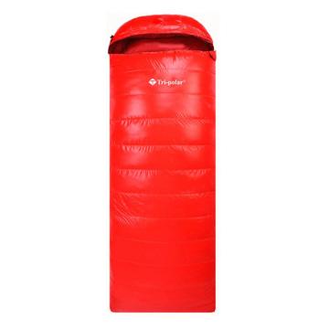 三极户外 信封式鸭绒睡袋，TP2938 信封式3kg红色 210*80cm 售卖规格：1条