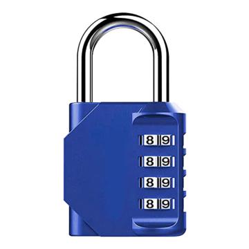 炬芯 锌合金密码锁，型号：ZB4345 锁体宽43mm 四位密码 蓝色 售卖规格：1个