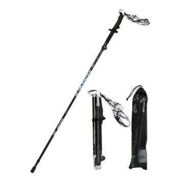 三极户外 碳素纤维5节登山杖，TP3914 长款黑色 （适合身高170-190cm） 售卖规格：1张