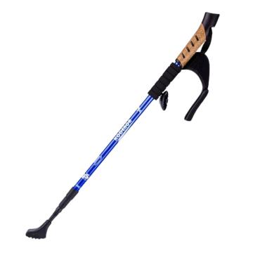 三极户外 户外健走杖铝合金直柄登山杖，TP3910 蓝色 135cm 售卖规格：1张