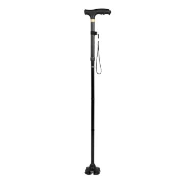 三极户外 折叠户外登山杖带灯款，TP3904 黑色,90-100cm 售卖规格：1张