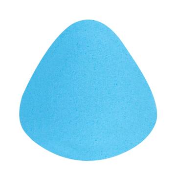 兴研 呼吸面罩配件，吸水棉，卵形 蓝色 售卖规格：50个/包