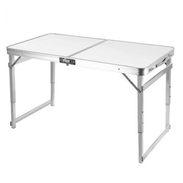 三极户外 户外铝合金折叠桌，TP5529 白色 120*60*53/62/70cm 售卖规格：1张
