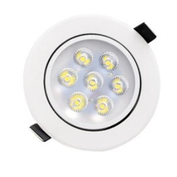 耐普德 嵌入式旋转LED射灯，3W 中性光 象牙白 开孔φ5~5.5cm 售卖规格：1个