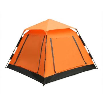 三极户外 家庭式3-4人带庭院帐篷，TP2328 橙色220*220*170cm,银胶 售卖规格：1顶
