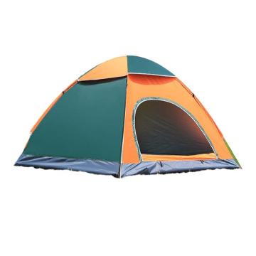 三极户外 全自动速抛帐篷，TP2306 2-3人双门,橘绿色 200*150*115cm 售卖规格：1顶