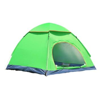 三极户外 全自动速抛帐篷，TP2306 2-3人双门,浅绿色 200*150*115cm 售卖规格：1顶