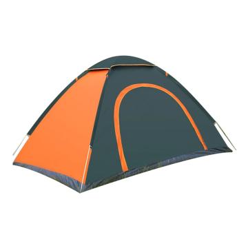 三极户外 全自动野营速抛帐篷，TP2307 双人绿橘色 200*145*105cm 售卖规格：1顶