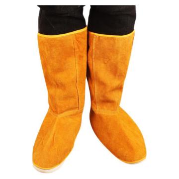 汉盾 牛皮护脚套，黄色，HD-BP9260 黄色，60双/箱 售卖规格：1双