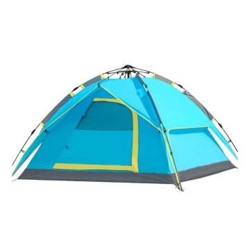 三极户外 液压式自动帐篷，TP2617 天蓝色 3-4人,内账180*200cm 售卖规格：1顶