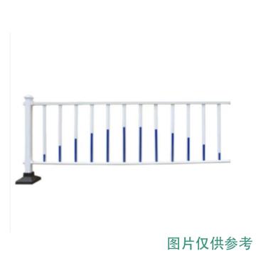 锦安行 道路护栏，90cm*1m，上管+下管直径:48*1.2mm中间竖杆直径 25*1.5mm，包2侧3底座12含混凝土