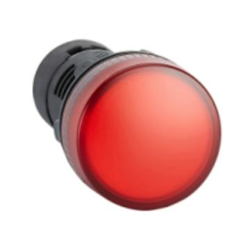 施耐德电气 塑料红色LED指示灯，XB2BVB4LC 售卖规格：1只